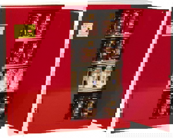 Standard Cabinet: Self-Closing, 5 Shelves, Yellow